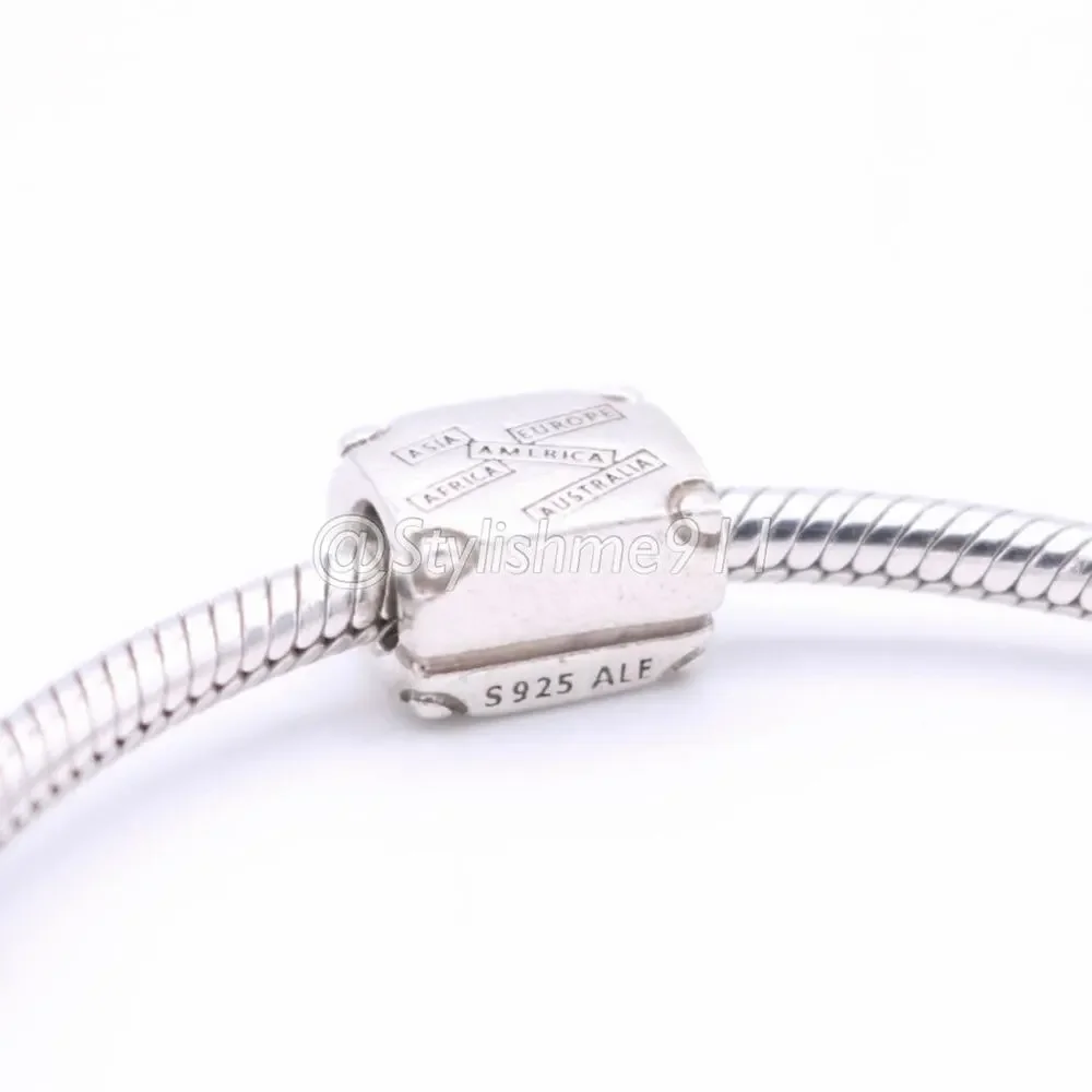Authentic Pandora I Love To Travel Suitcase Airline Exclusive Retired Charm